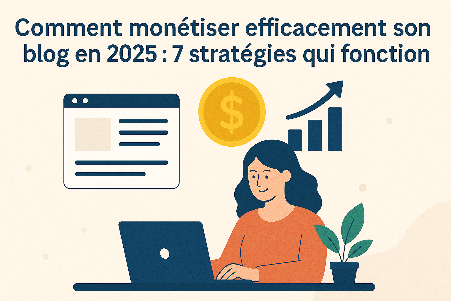 Comment monétiser efficacement son blog en 2025 : 7 stratégies qui fonctionnent